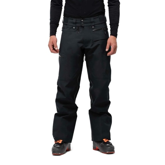 Norrona lofoten Gore Tex Pro Plus Ski Snowboard Pants XL Black - Picture 1 of 4